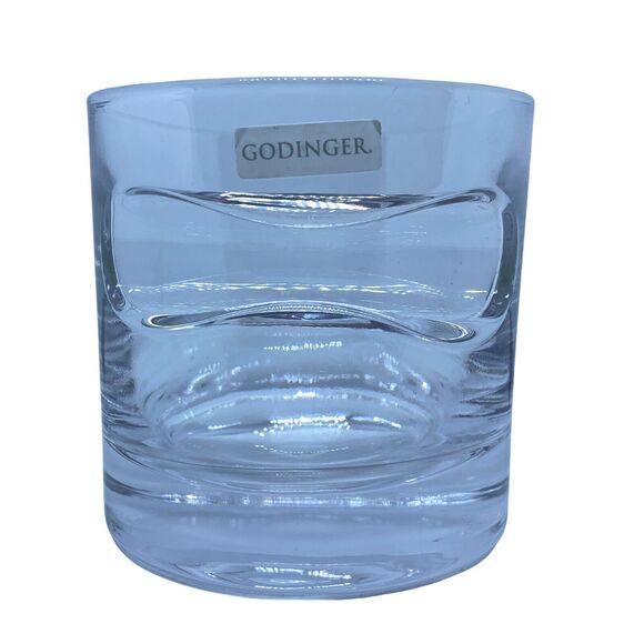 Whiskey Glass And Cigar Rest In One Godinger Double Old Fashioned Replacement - Picture 3 of 4
